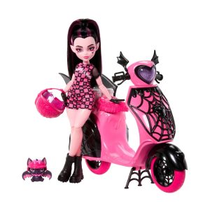 Monster High - Draculaura con Scooter